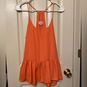 Pink lily tank